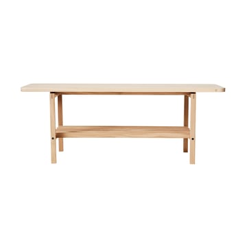 Produktfoto för Andersen Furniture - B3 Bench - Bänk - Oak white matt lacquer - H45x40x120 cm