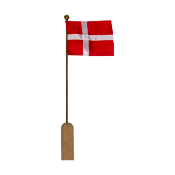 Andersen Furniture Celebrating Denmark flagga 40 cm Oak-brass