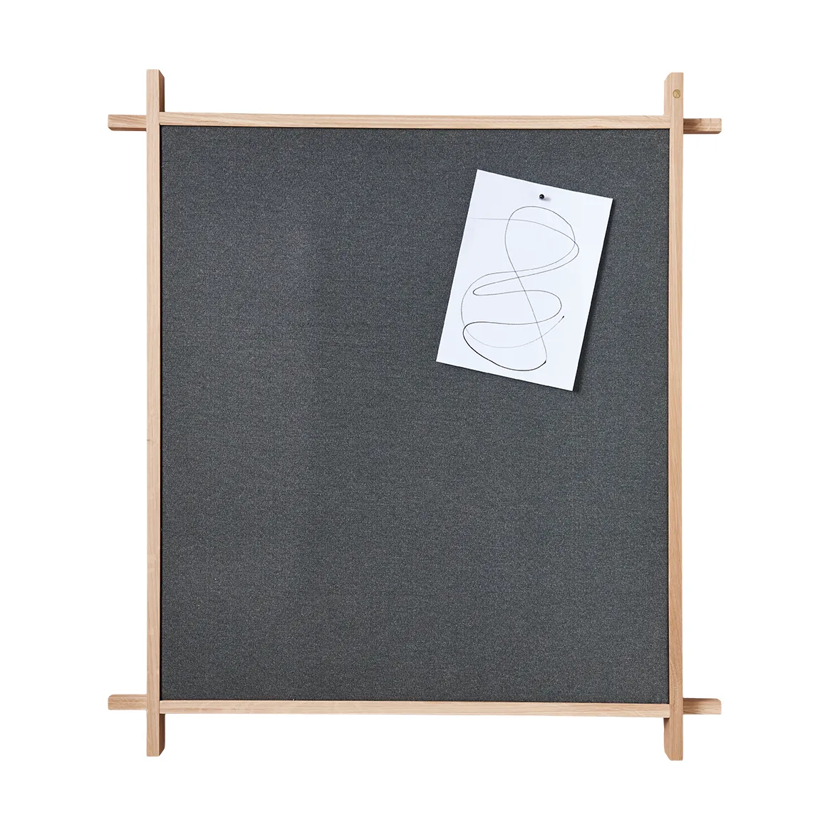 Collect anslagstavla Large 94x104 cm, Oak Andersen Furniture