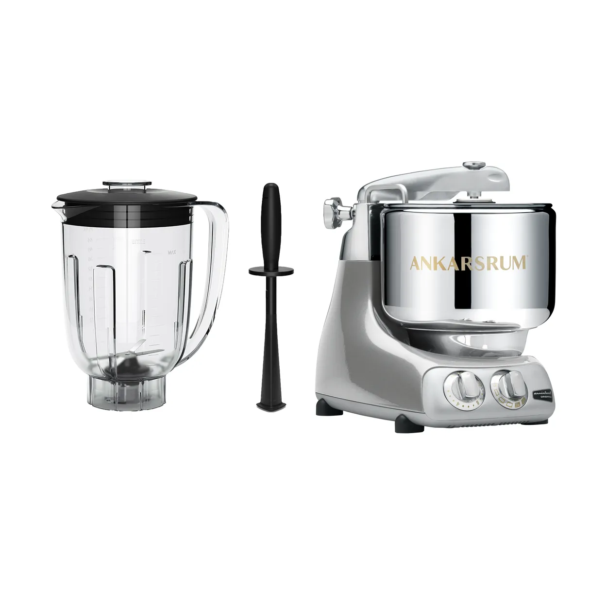 Ankarsrum Ankarsrum assistent blenderpaket - Jubilee silver