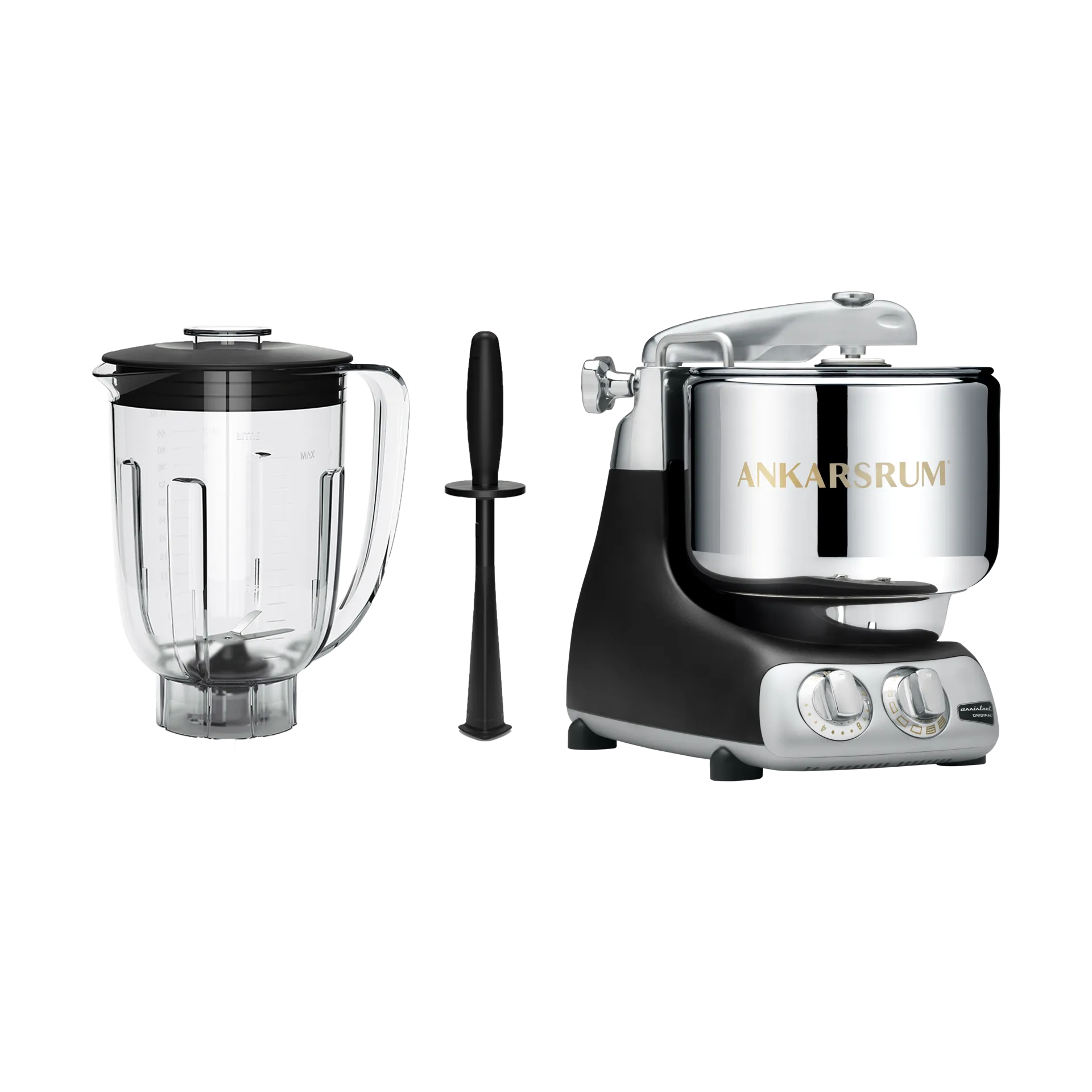 Ankarsrum assistent blenderpaket - Matte black Ankarsrum