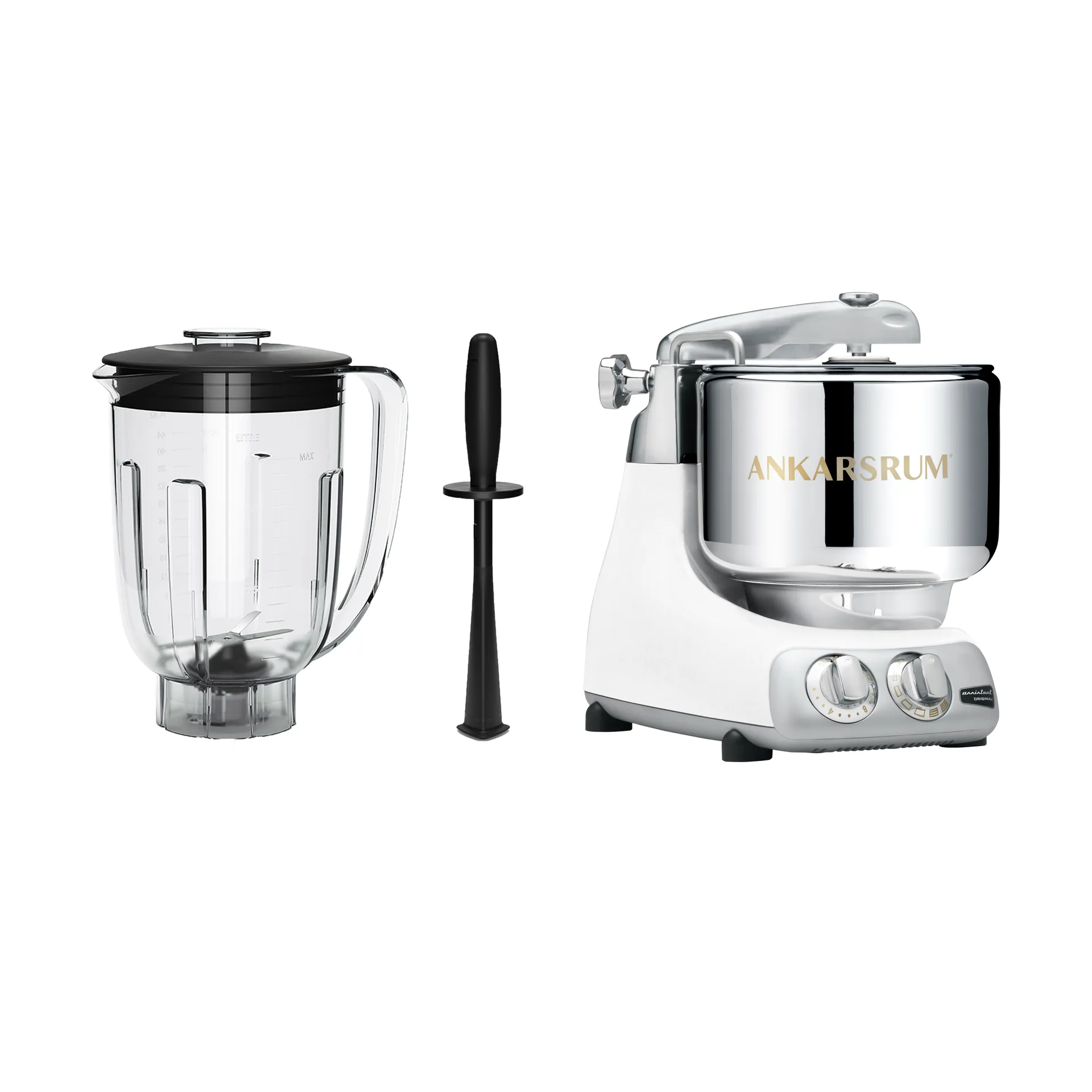 Ankarsrum assistent blenderpaket - Mineral white,  Ankarsrum