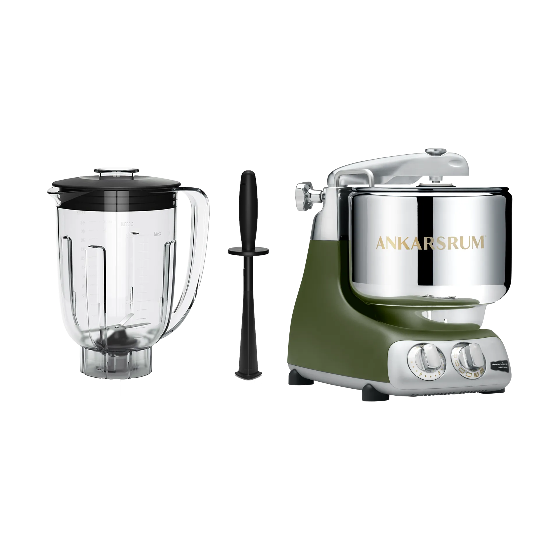 Ankarsrum assistent blenderpaket - Olive green Ankarsrum