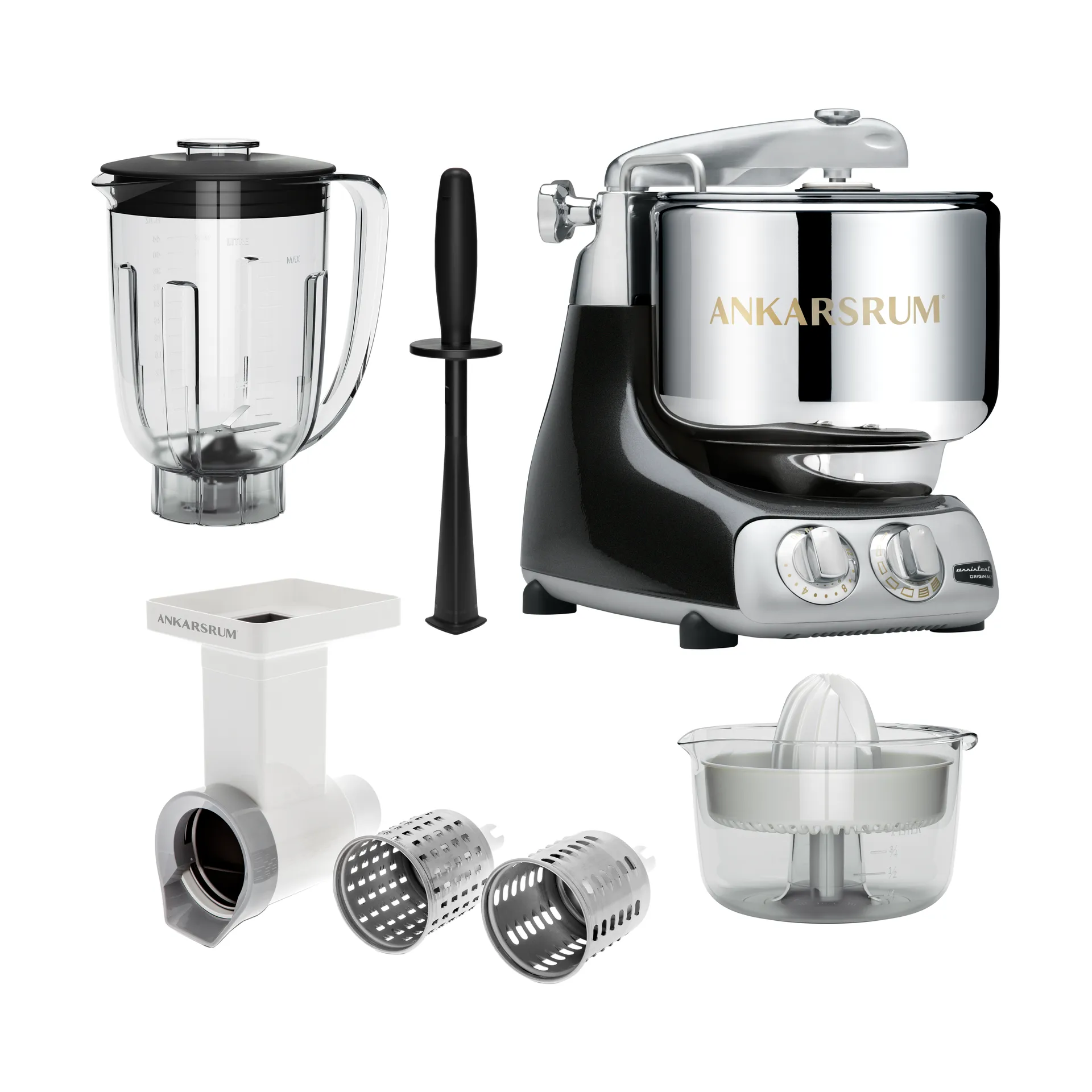 Ankarsrum assistent Go Green paket - Black diamond,  Ankarsrum