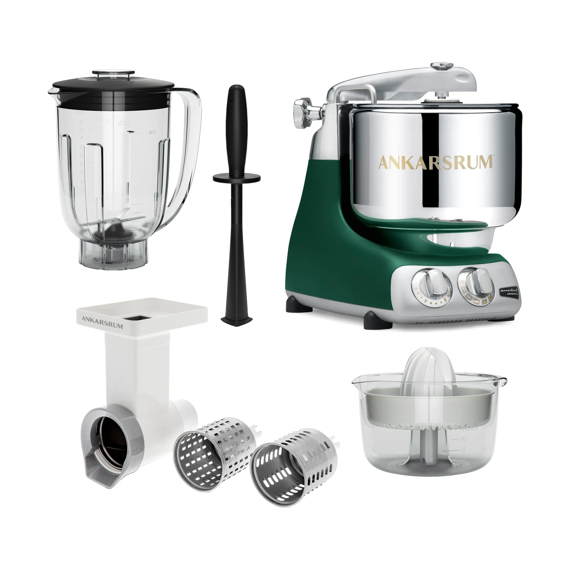 Ankarsrum assistent Go Green paket - Forest green,  Ankarsrum