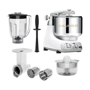 Läs mer om Ankarsrum Ankarsrum assistent Go Green paket - Glossy white