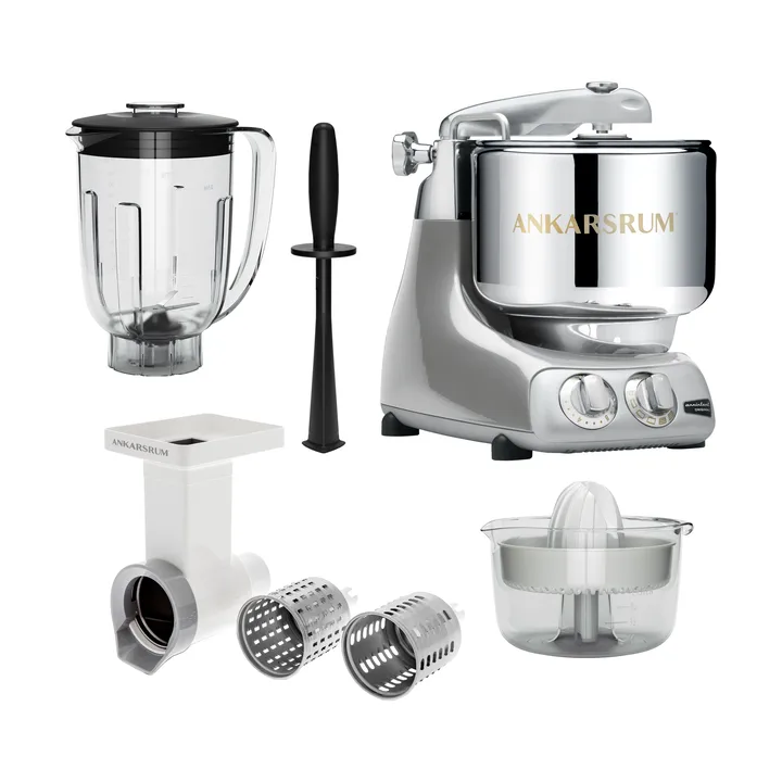 Ankarsrum assistent Go Green paket - Jubilee silver - Ankarsrum