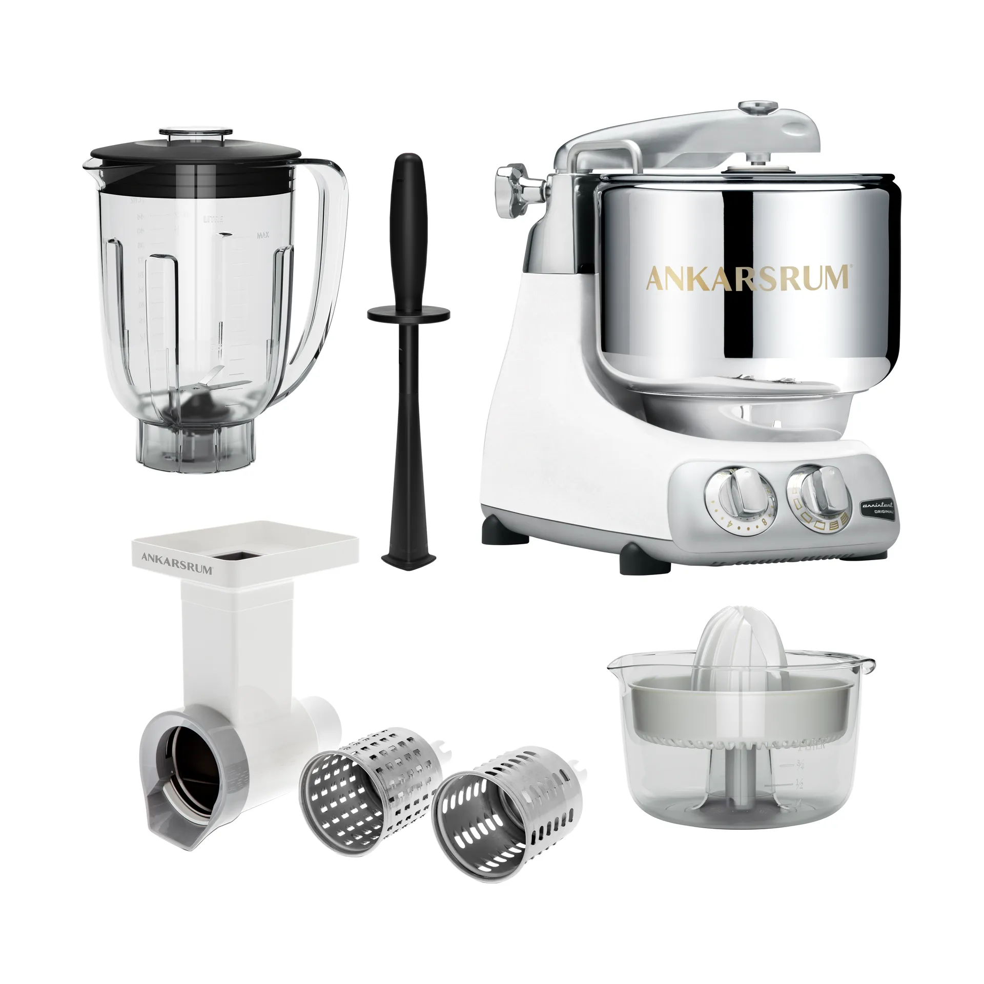 Ankarsrum assistent Go Green paket - Mineral white,  Ankarsrum