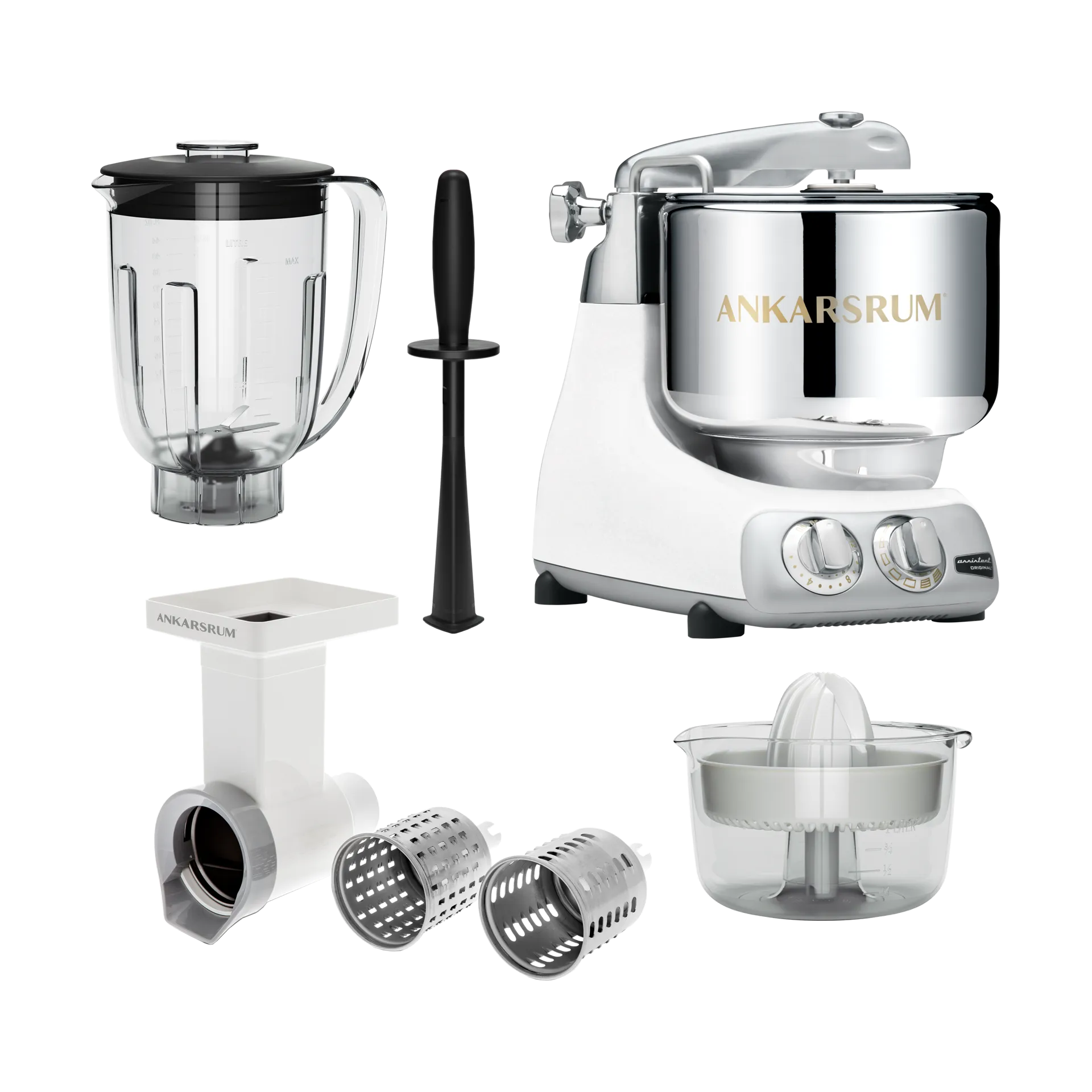 Ankarsrum assistent Go Green paket - Mineral white Ankarsrum