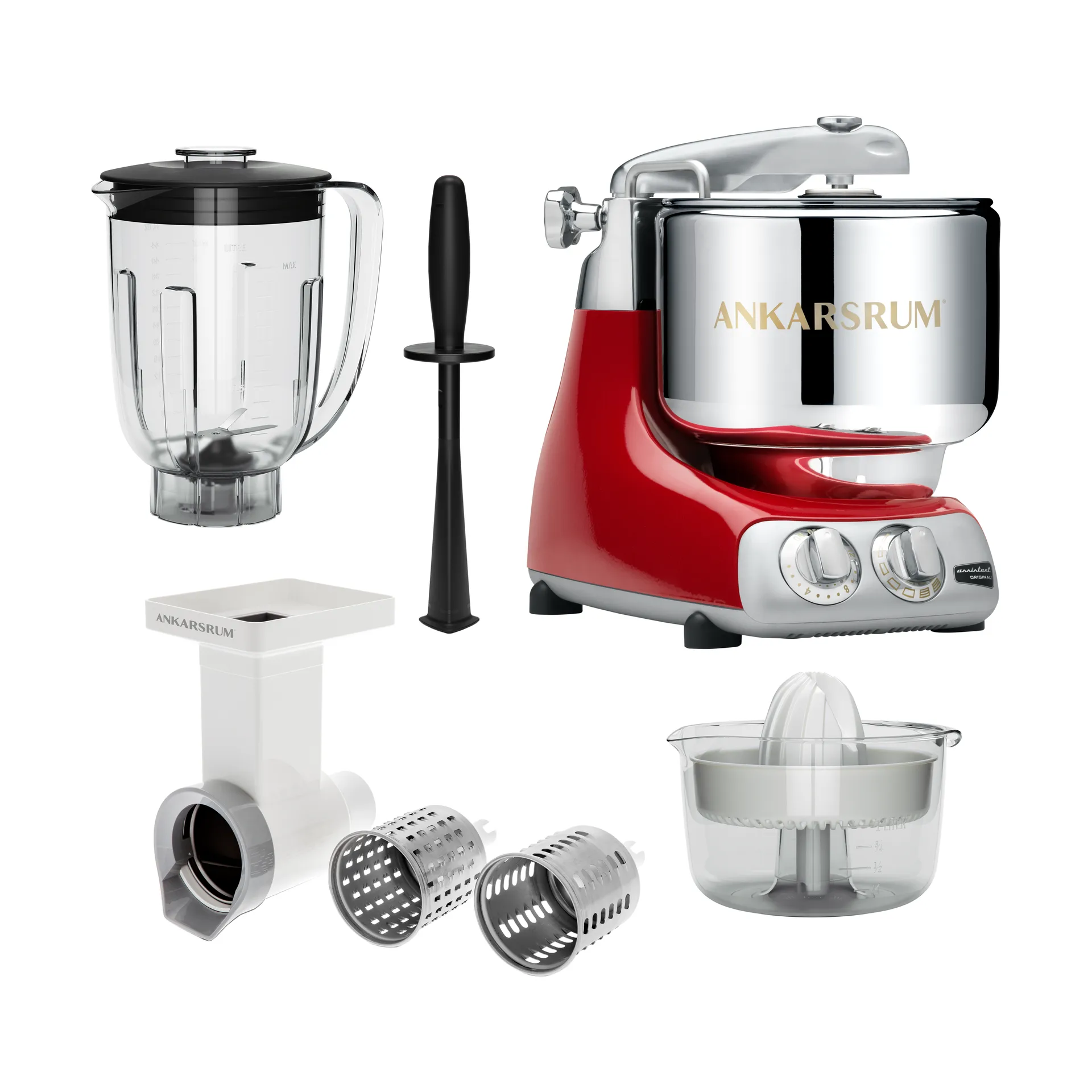 Ankarsrum assistent Go Green paket - Red Ankarsrum