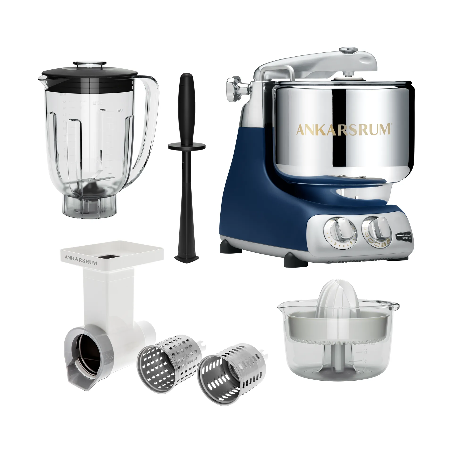 Ankarsrum assistent Go Green paket - Royal blue Ankarsrum