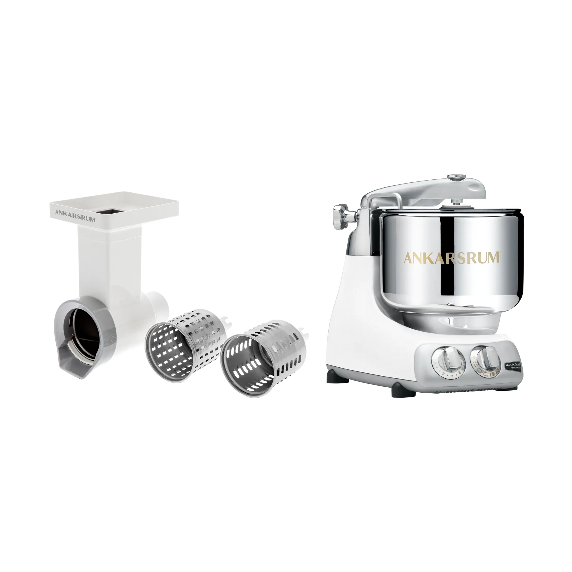 Ankarsrum assistent grönsakspaket - Mineral white Ankarsrum