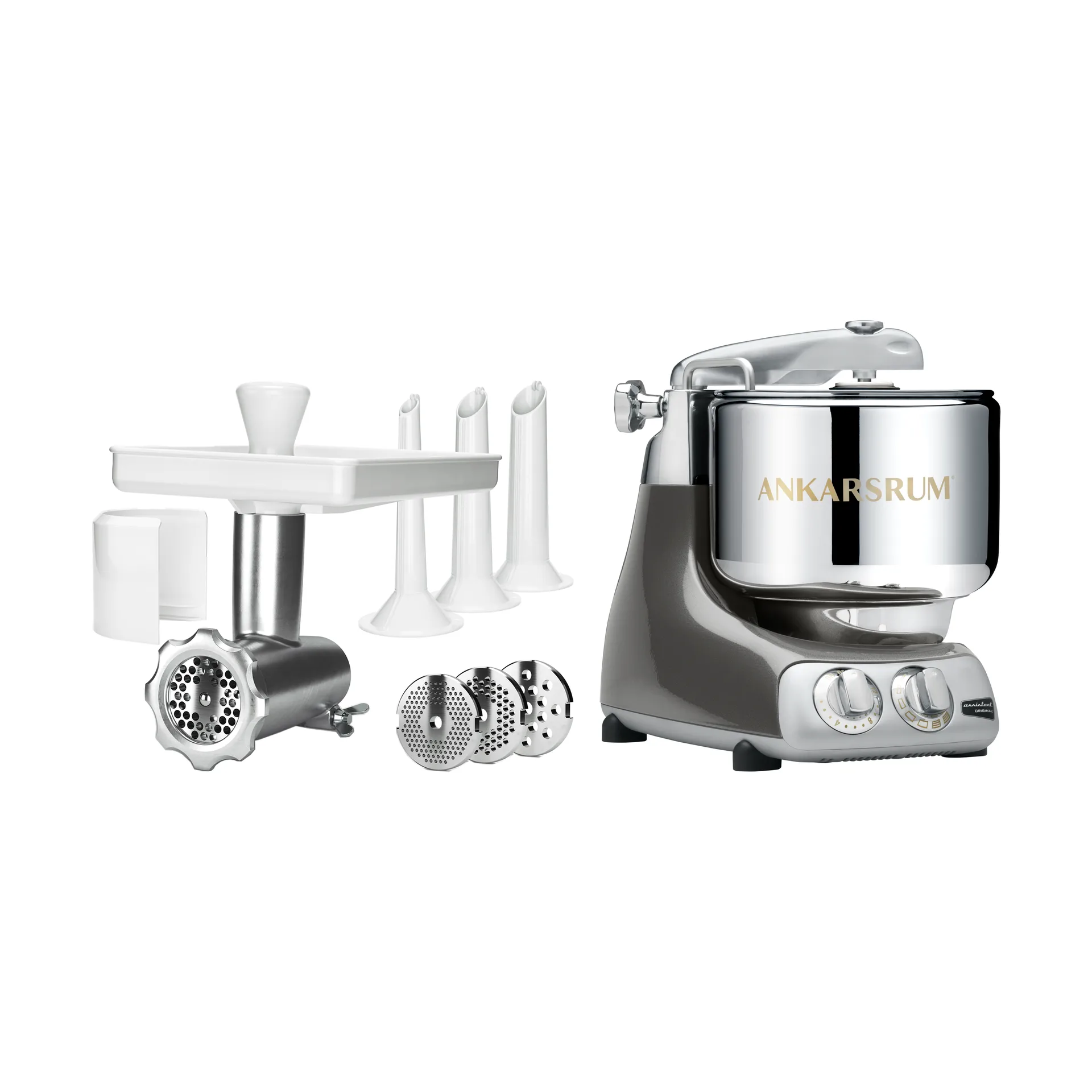 Ankarsrum assistent jaktpaket - Black chrome Ankarsrum