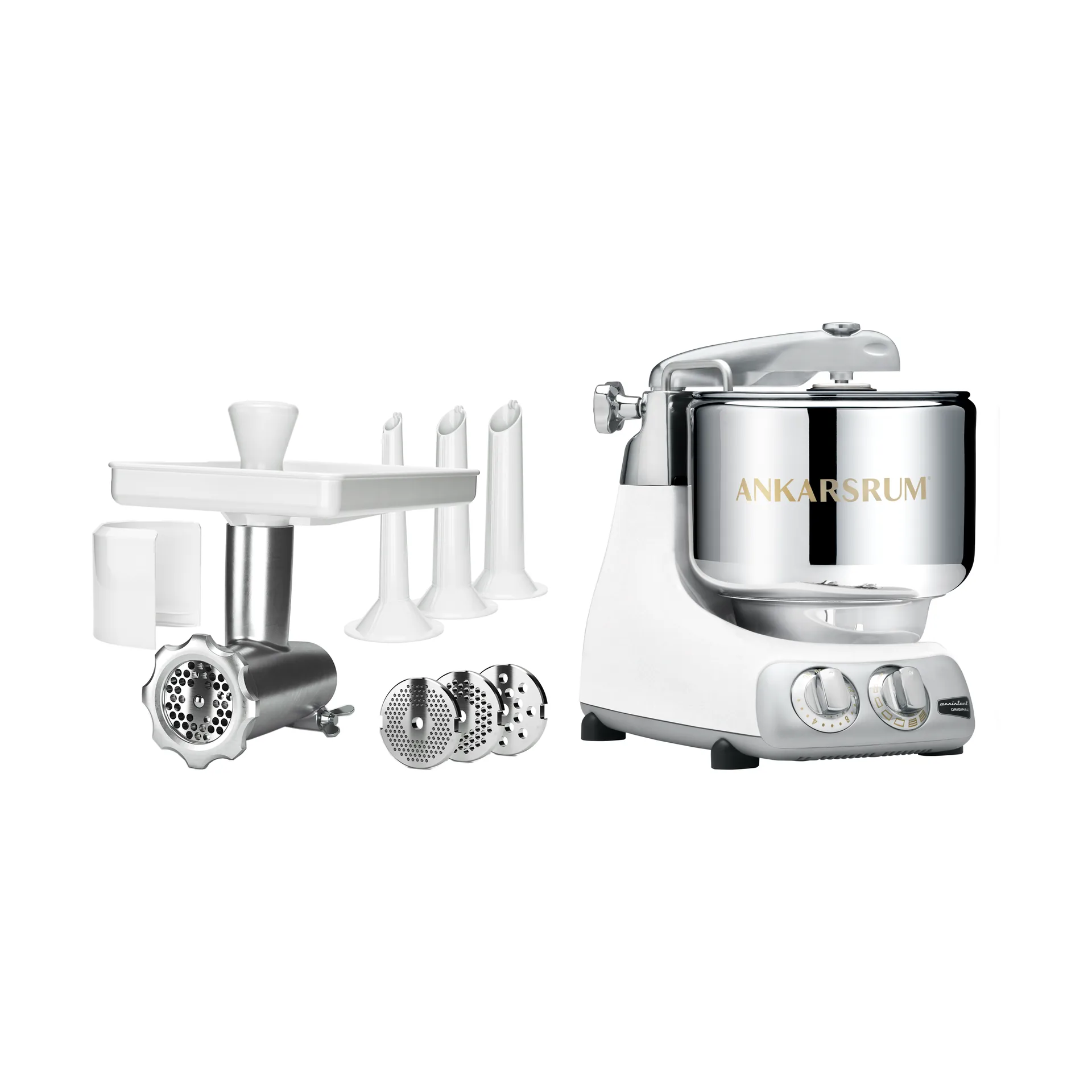 Ankarsrum assistent jaktpaket - Mineral white Ankarsrum