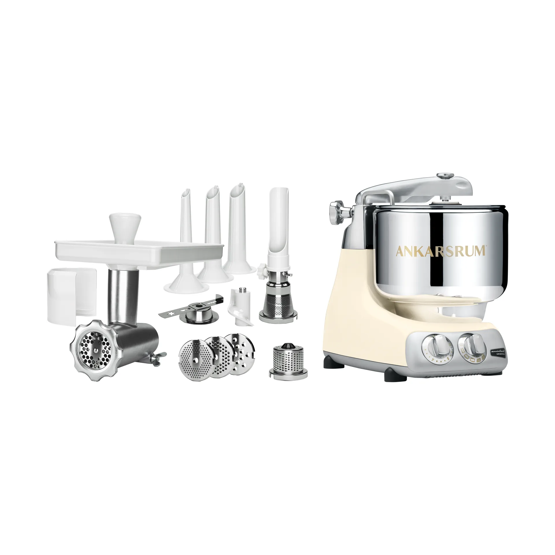 Ankarsrum assistent köttkvarnspaket - Light créme Ankarsrum