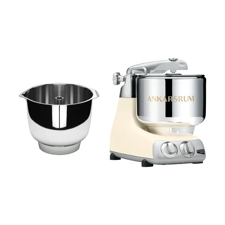 Ankarsrum assistent och vispskål - Light créme - Ankarsrum