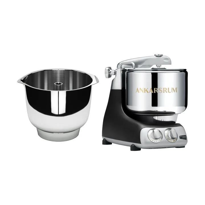 Ankarsrum assistent och vispskål - Matte black - Ankarsrum