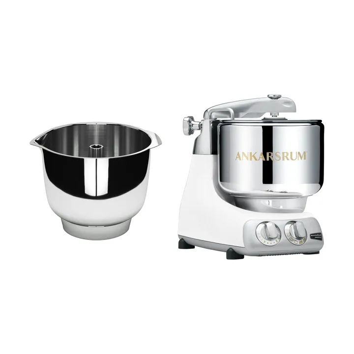 Ankarsrum assistent och vispskål - Mineral white - Ankarsrum