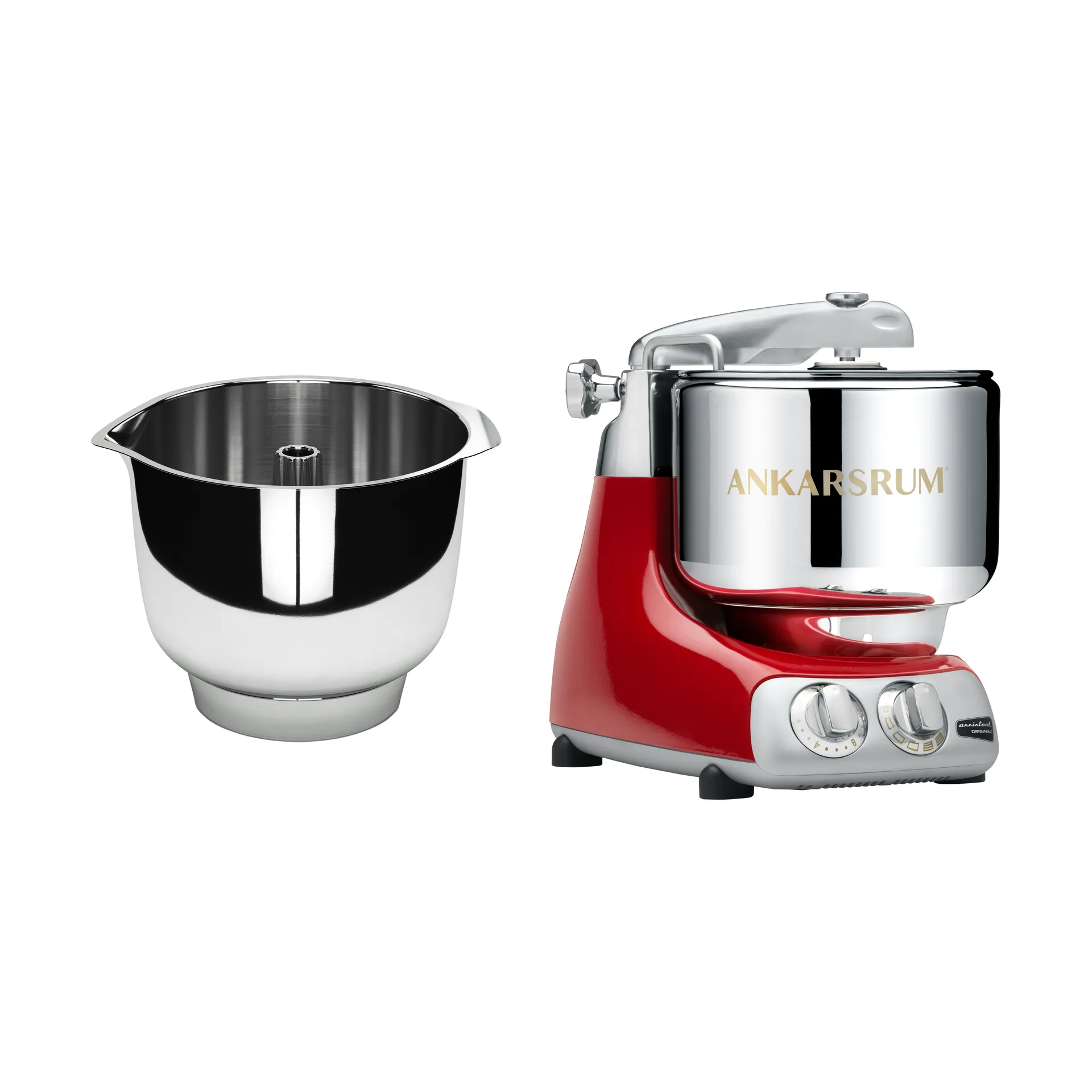 Ankarsrum assistent och vispskål - Red Ankarsrum