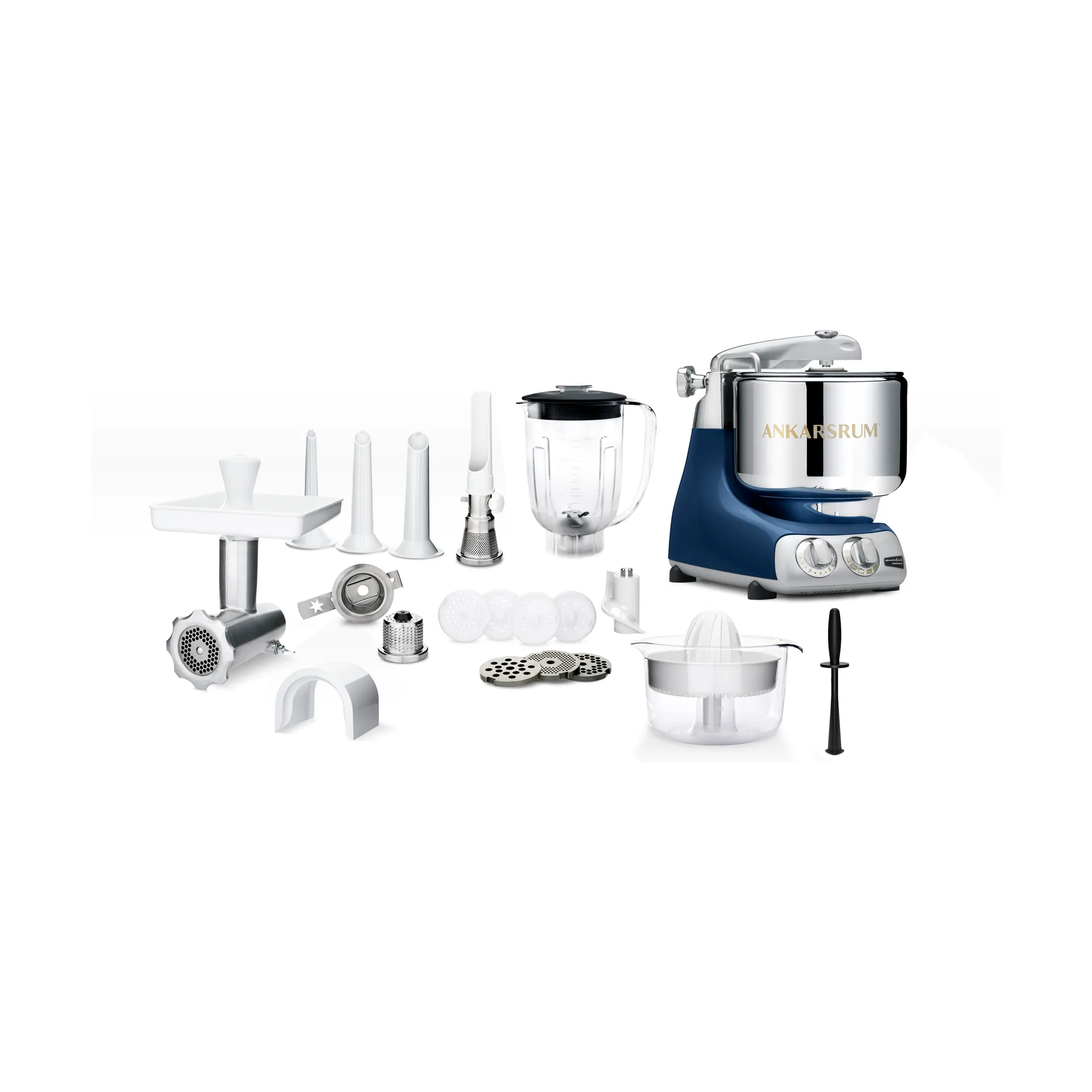 Ankarsrum assistent paket deluxe - Ocean blue,  Ankarsrum
