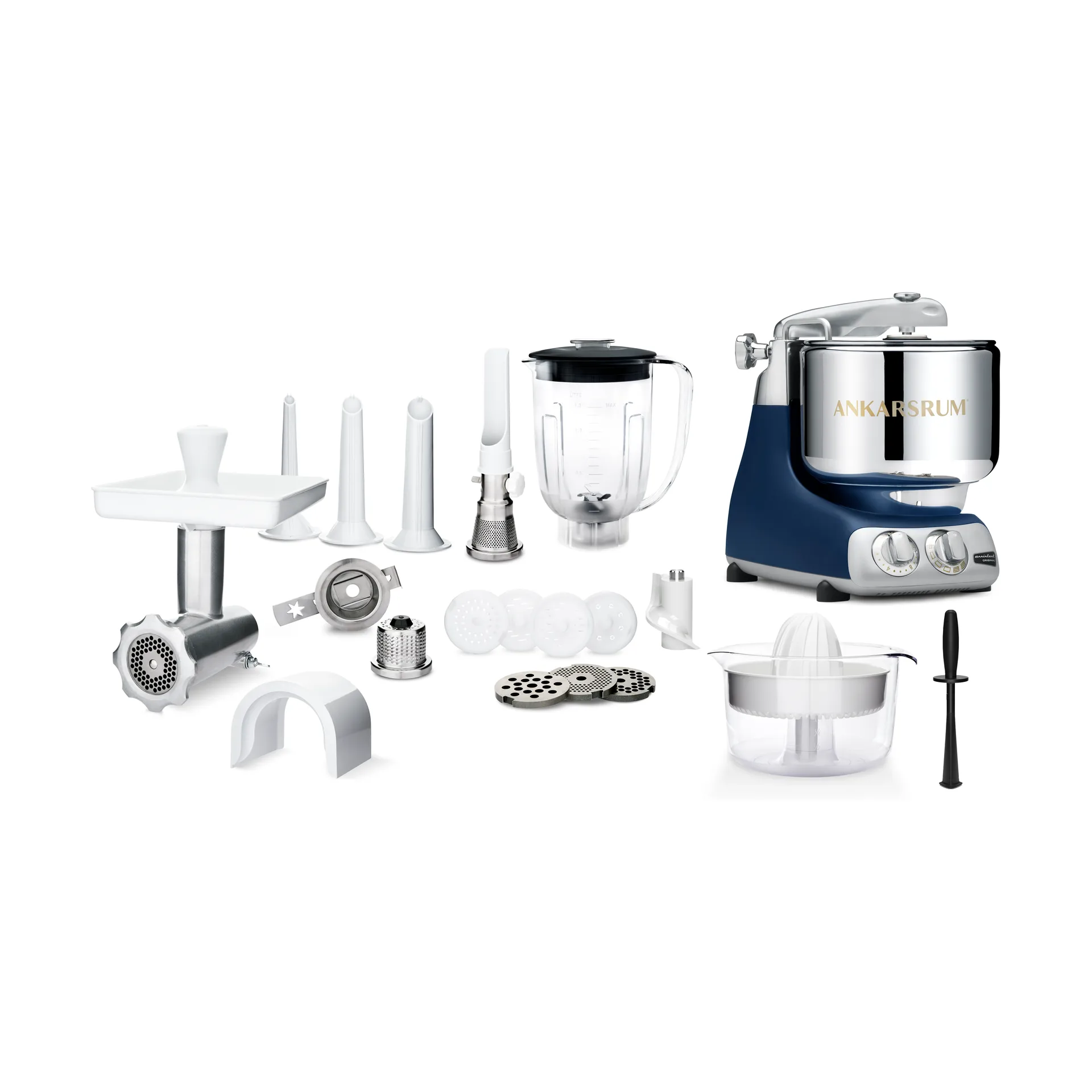 Ankarsrum assistent paket deluxe - Royal blue,  Ankarsrum