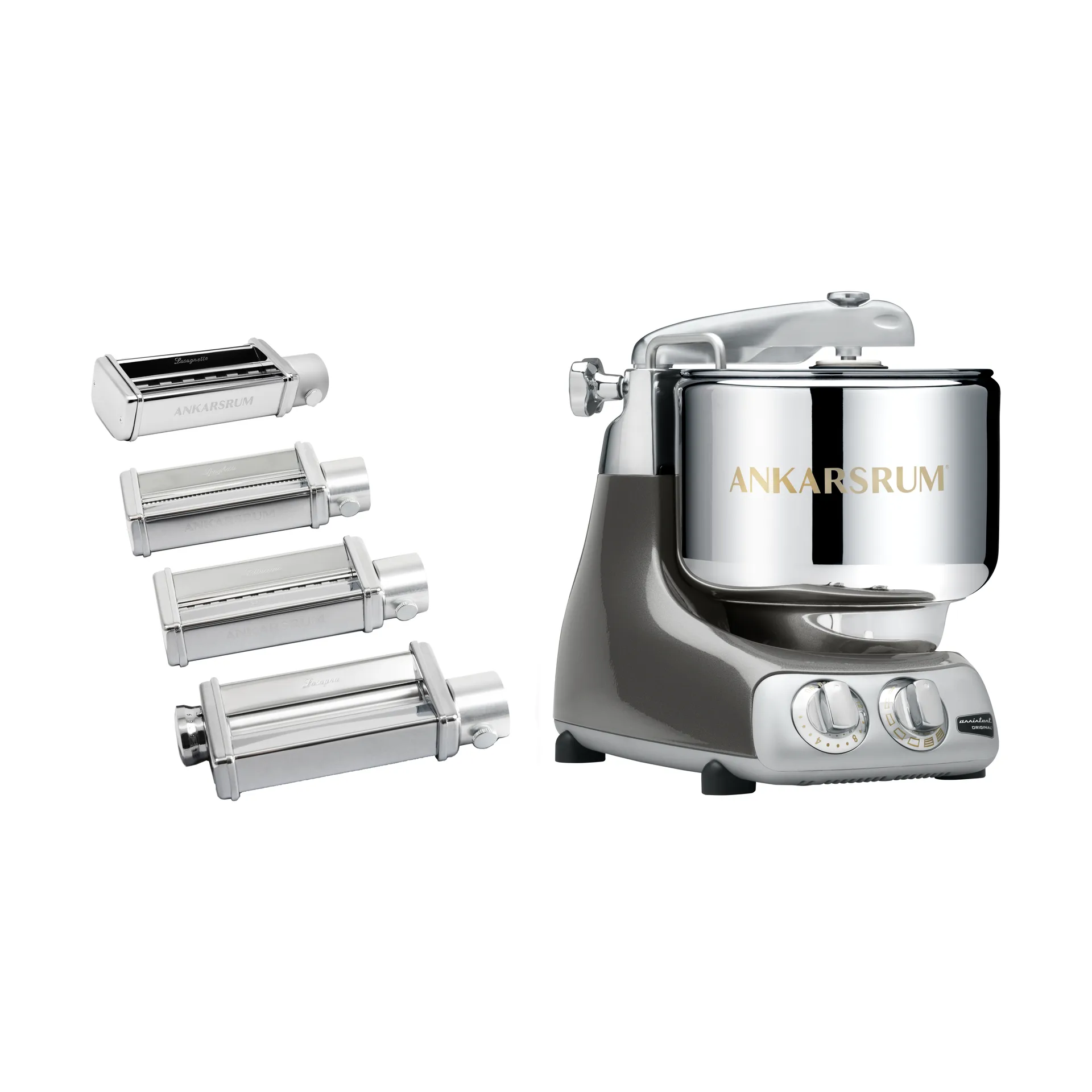 Ankarsrum assistent pastapaket - Black chrome Ankarsrum