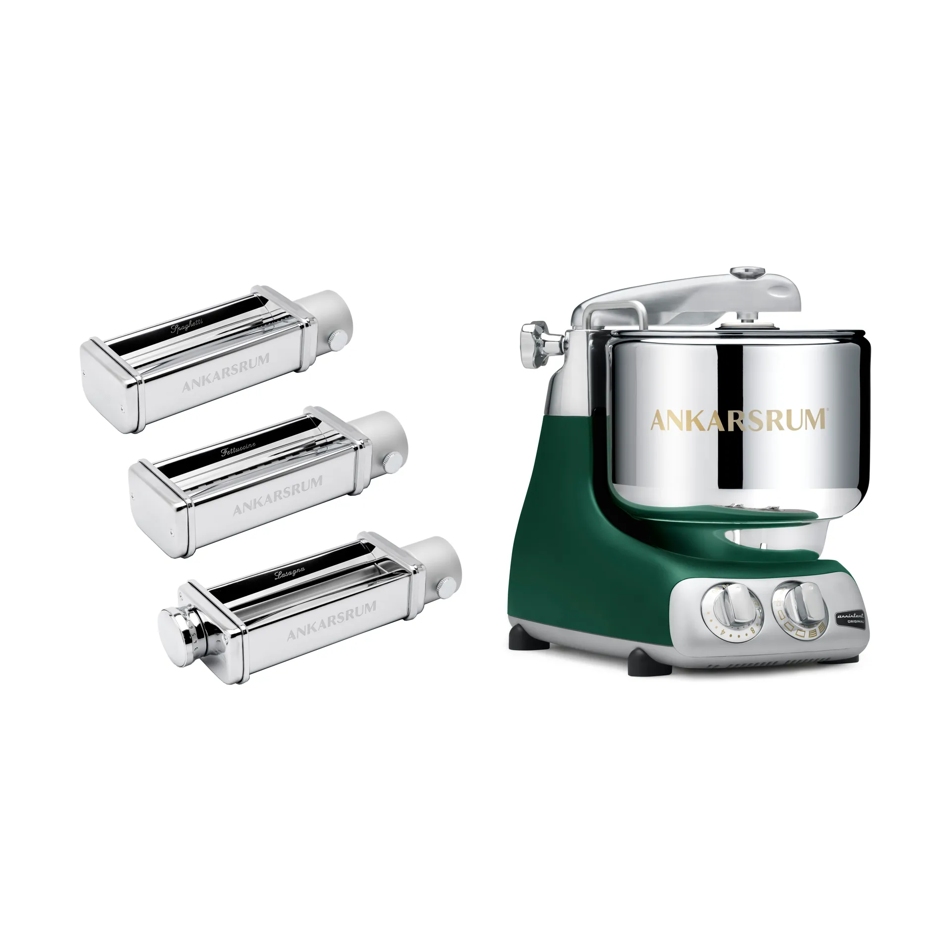 Ankarsrum assistent pastapaket - Forest green,  Ankarsrum
