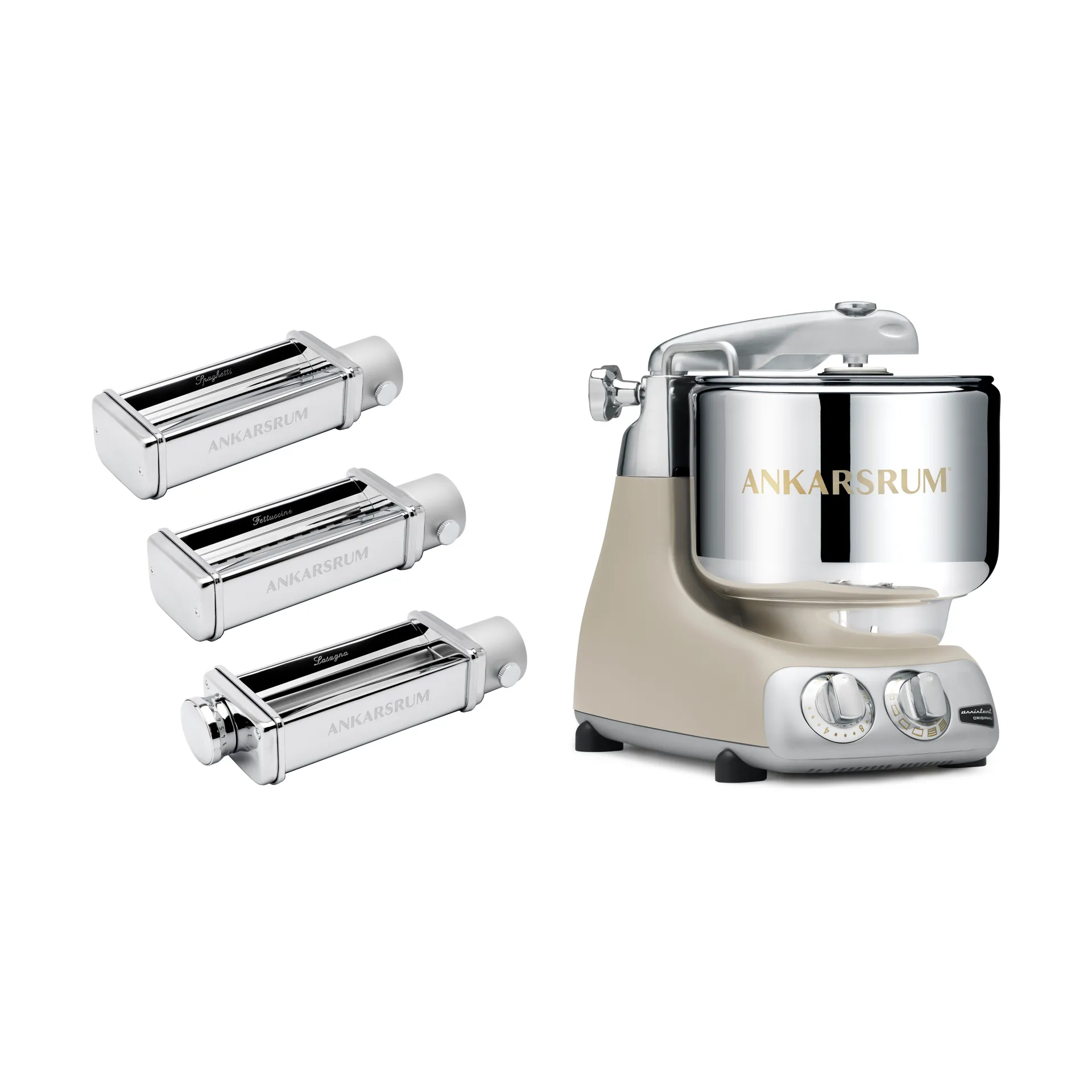 Ankarsrum assistent pastapaket - Harmony beige Ankarsrum