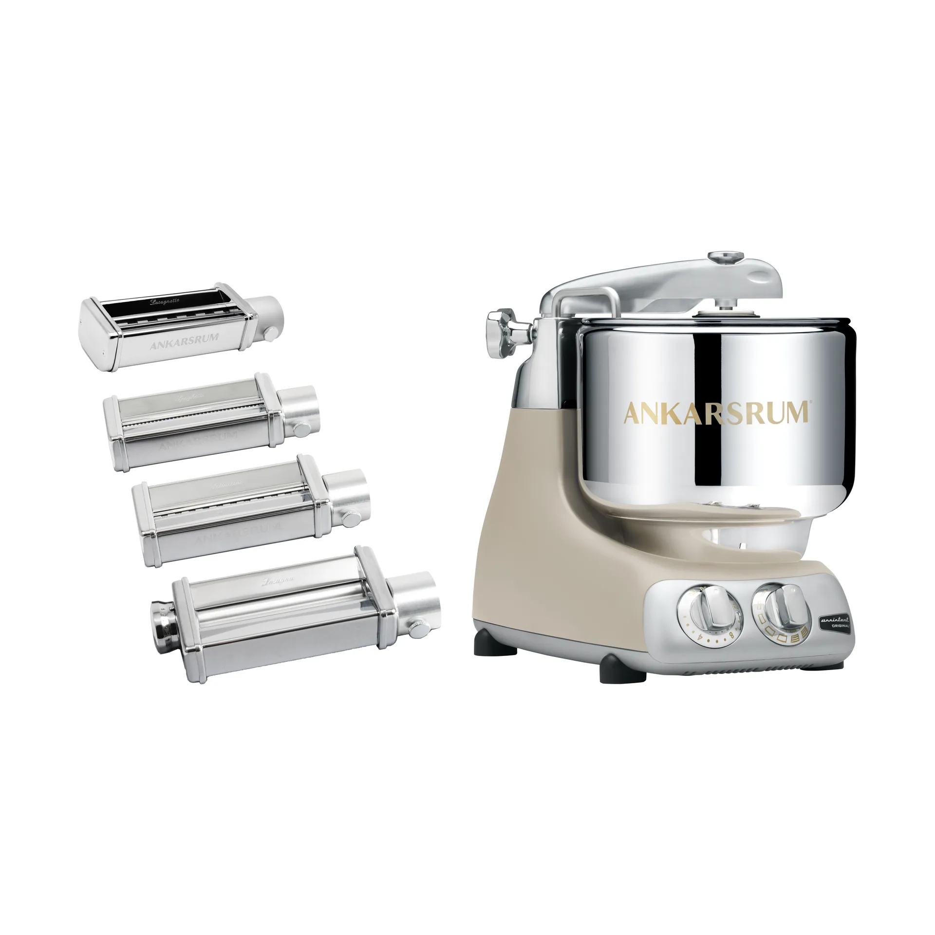 Ankarsrum assistent pastapaket - Harmony beige Ankarsrum