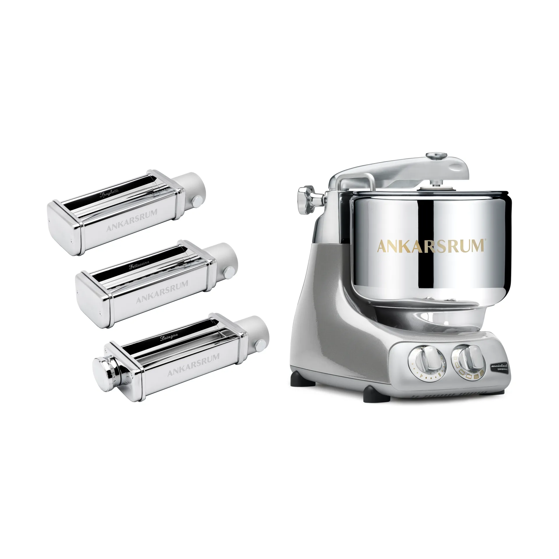 Ankarsrum assistent pastapaket - Jubilee silver,  Ankarsrum