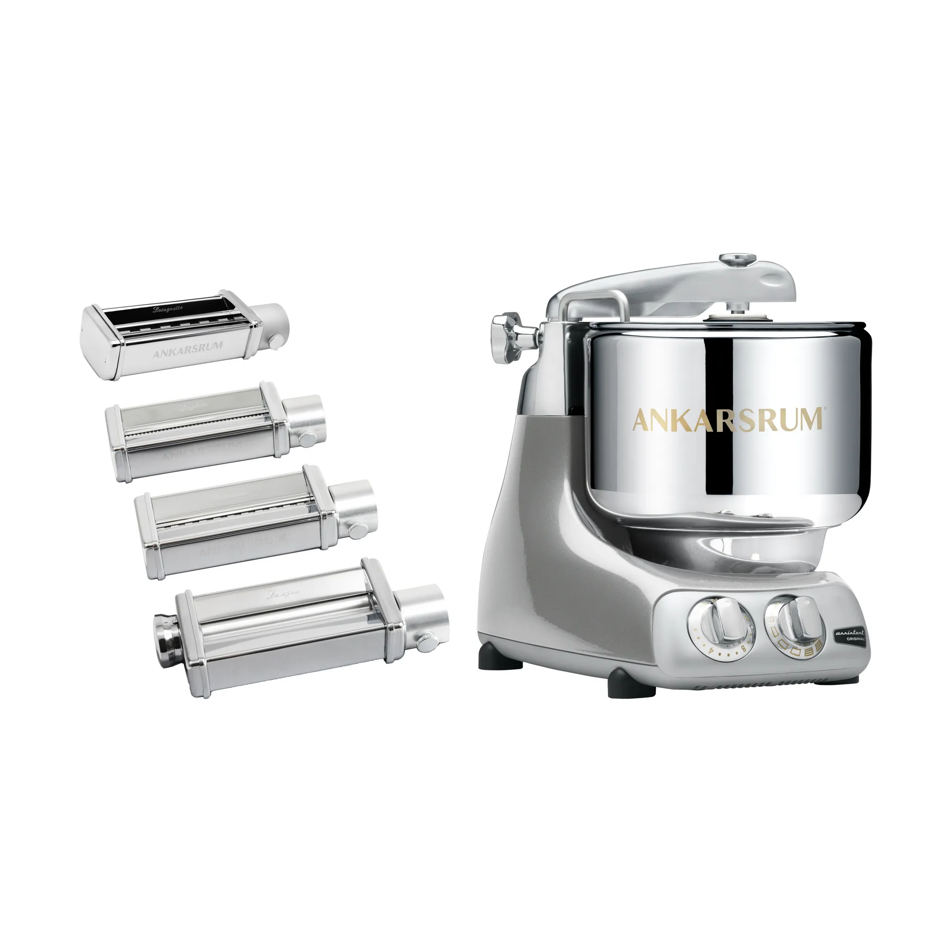 Ankarsrum assistent pastapaket - Jubilee silver Ankarsrum