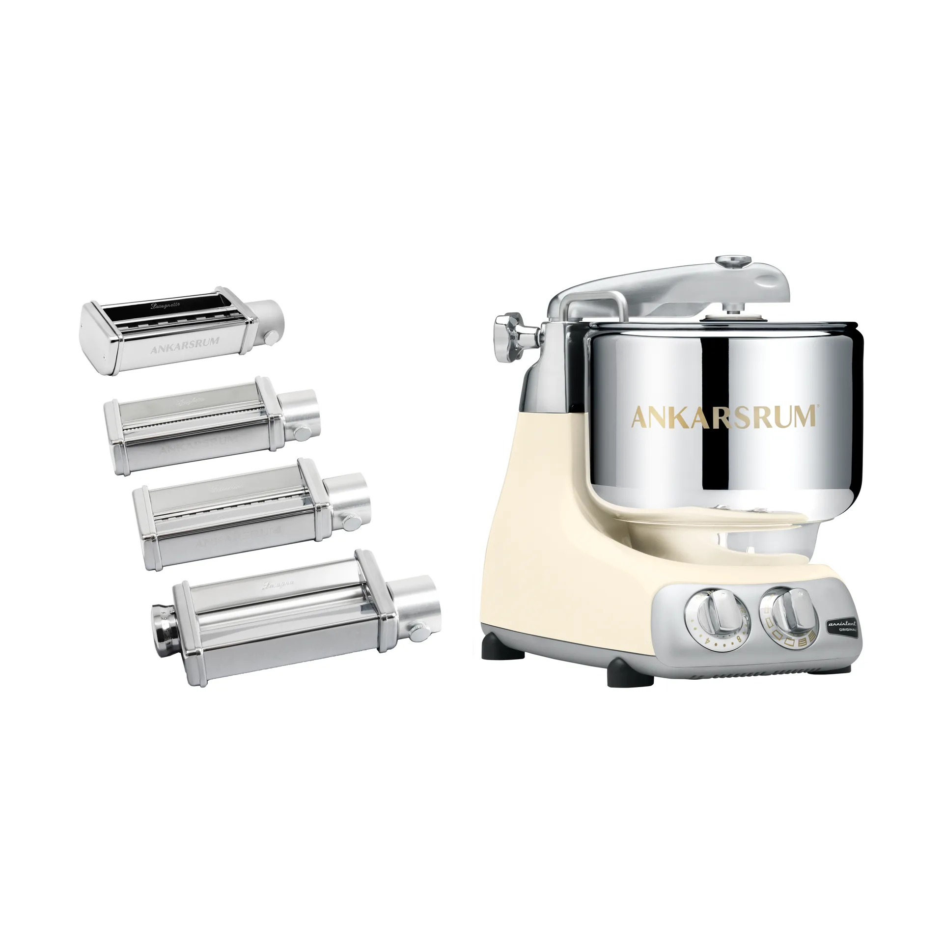 Ankarsrum assistent pastapaket - Light créme Ankarsrum