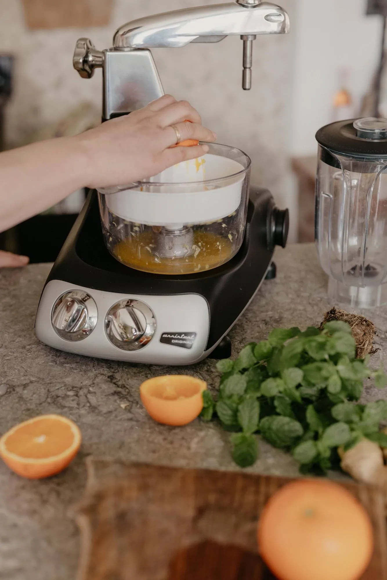 Ankarsrum Go Green tillbehörsset, Plast-rostfritt stål Ankarsrum