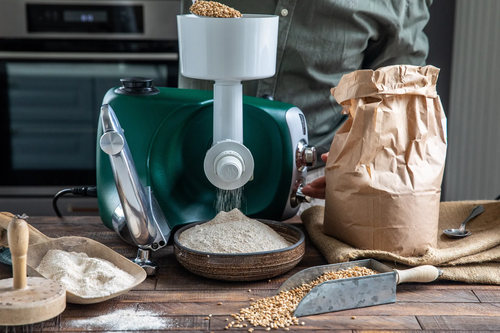 Ankarsrum Original köksassistent, Forest green Ankarsrum