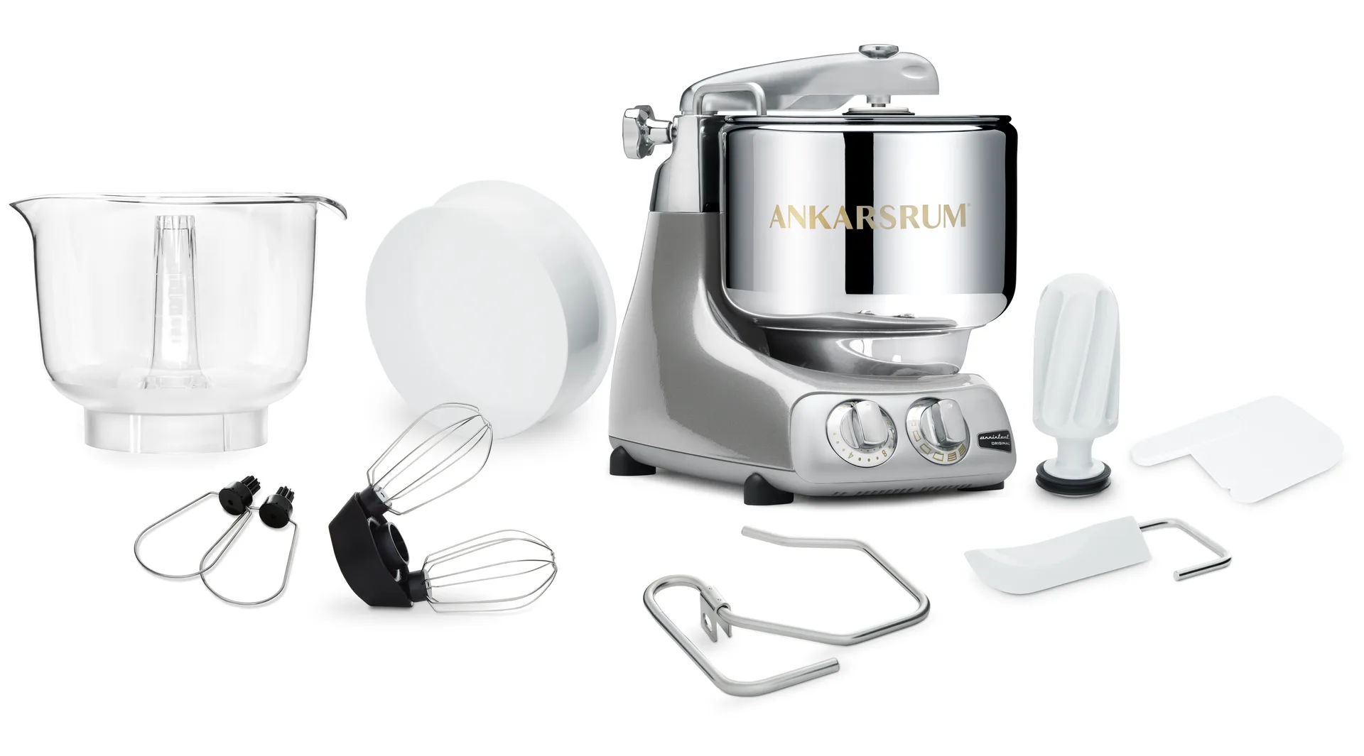 Ankarsrum Original köksassistent, Jubilee silver Ankarsrum