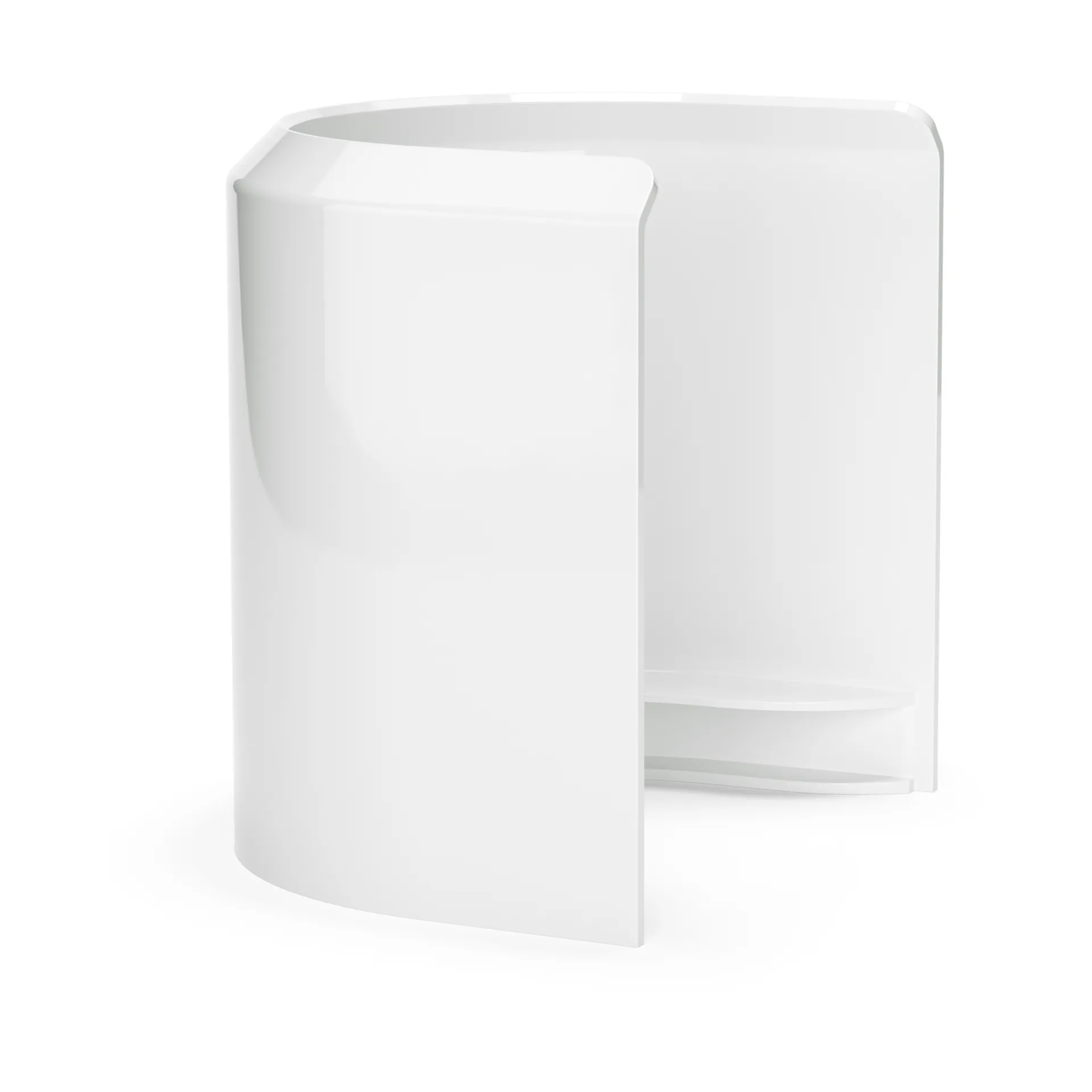 Ankarsrum stänkskydd till köttkvarn, White Ankarsrum