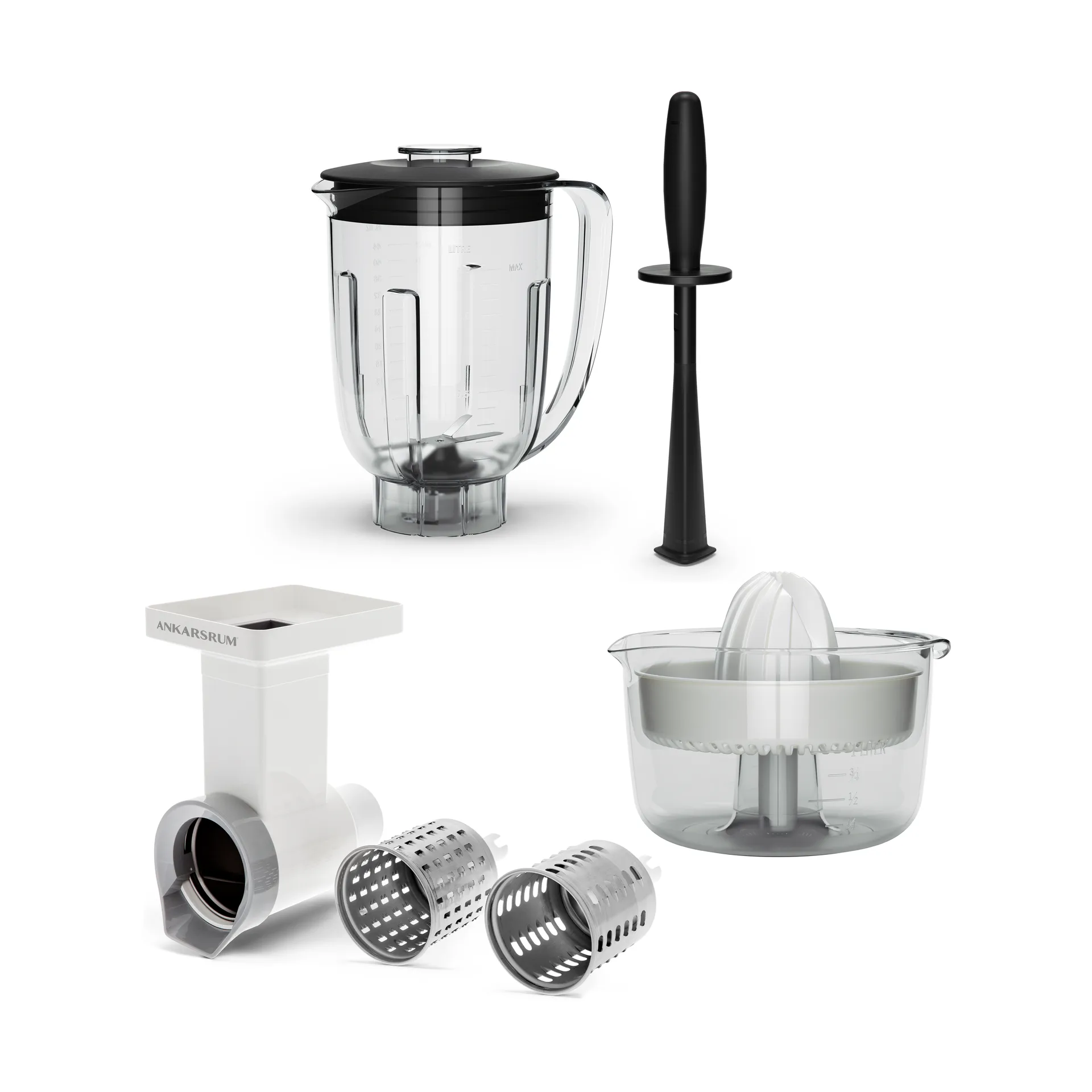 Assistent Original Go Green set, Plastic-stainless steel Ankarsrum