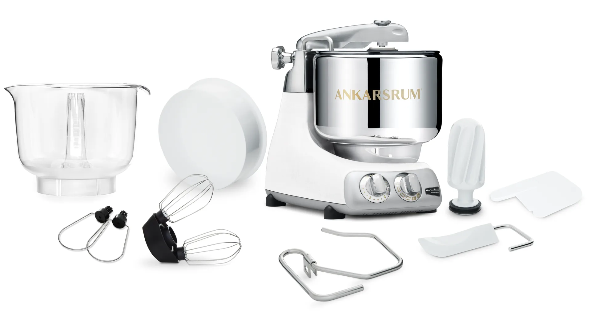 Assistent Original köksmaskin, Mineralvit Ankarsrum