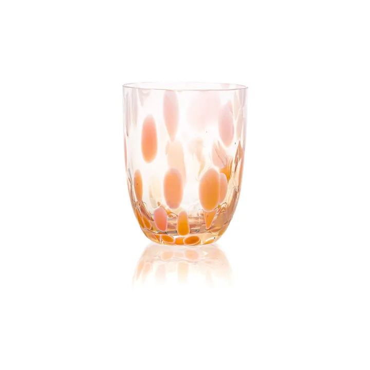 Big Confetti dricksglas 25 cl - Peach-vanilla - Anna Von Lipa