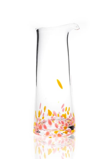 Läs mer om Anna Von Lipa Confetti karaff Rosa - yellow
