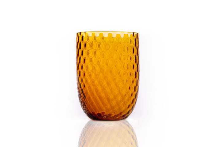 Harlequin dricksglas 25 cl - Amber - Anna Von Lipa