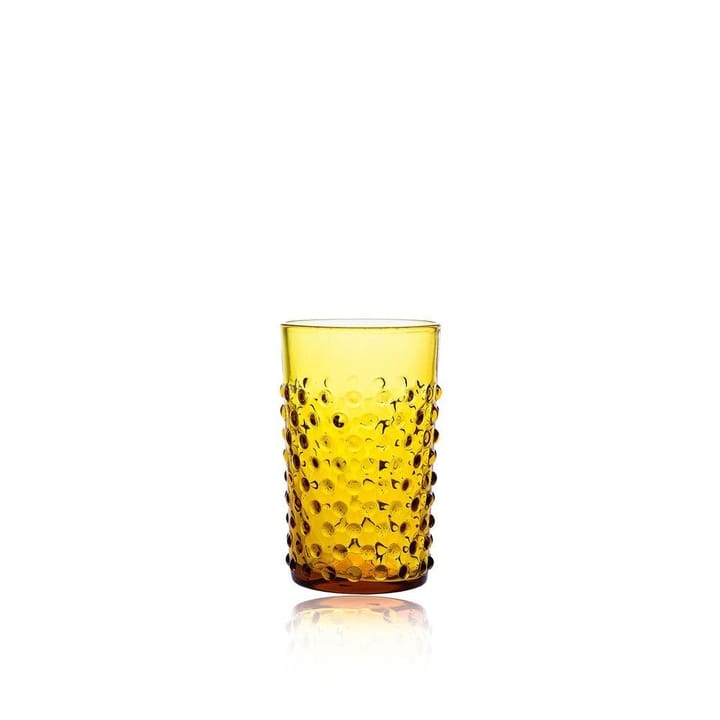 Hobnail glas 20 cl, Amber Anna Von Lipa