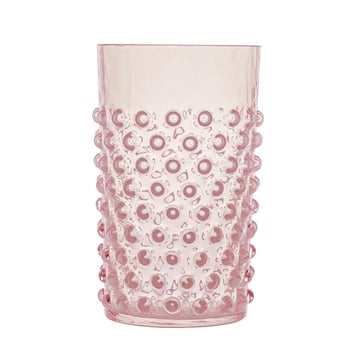 Läs mer om Anna Von Lipa Hobnail glas 20 cl Soft Rosa