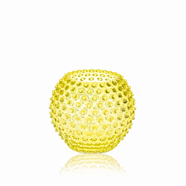 Hobnail Globe vas 18 cm - Citron - Anna Von Lipa
