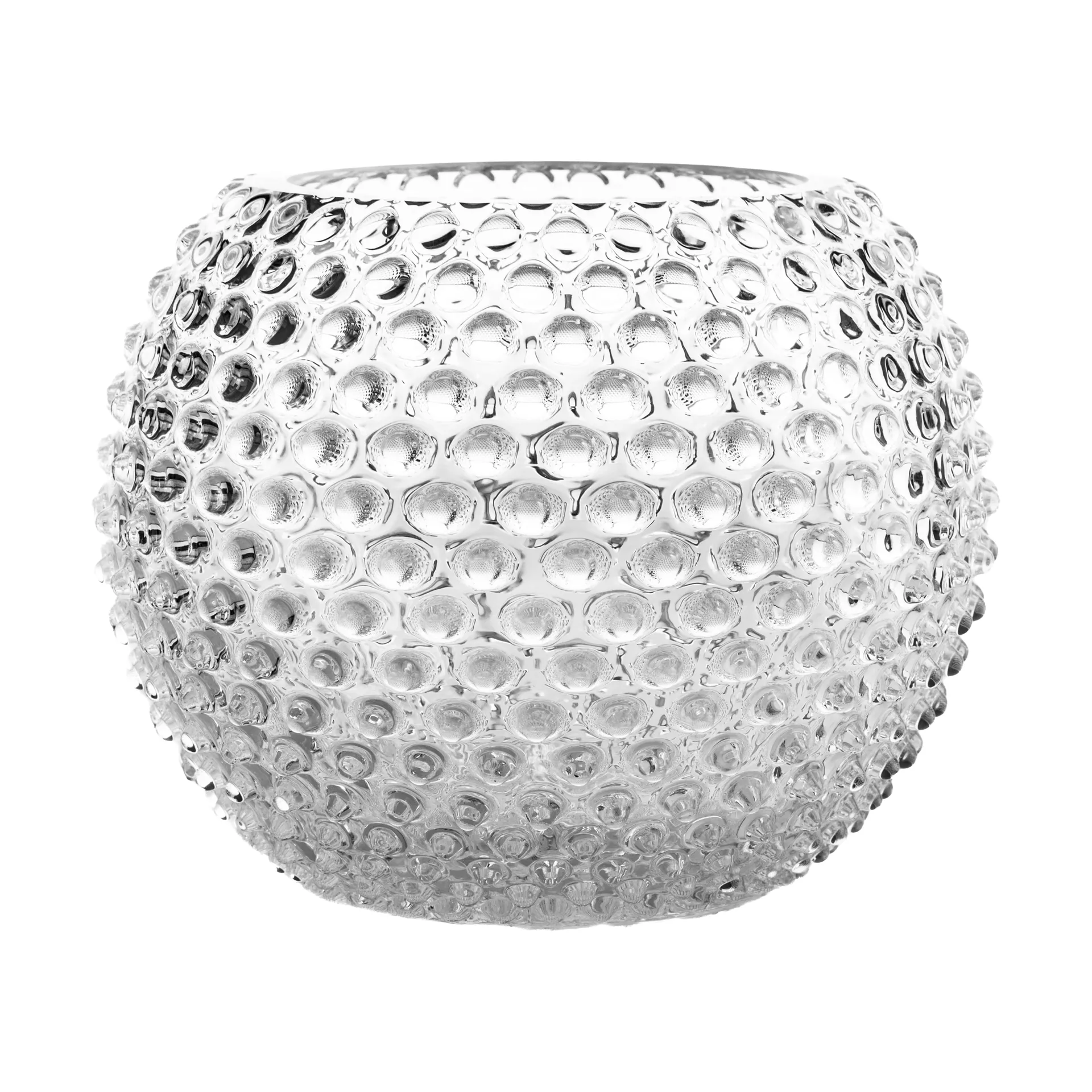 Hobnail Globe vas 24 cm, Crystal Anna Von Lipa