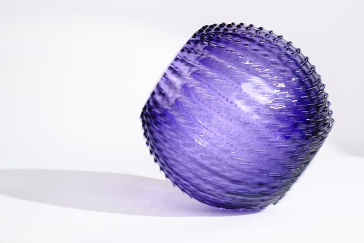 Hobnail Globe vas 24 cm, Indigo Anna Von Lipa