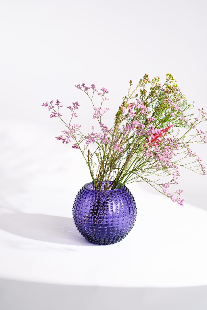 Hobnail Globe vas 24 cm, Indigo Anna Von Lipa