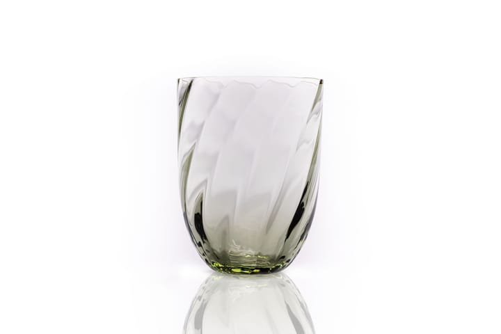 Swirl dricksglas 25 cl - Olivegreen - Anna Von Lipa