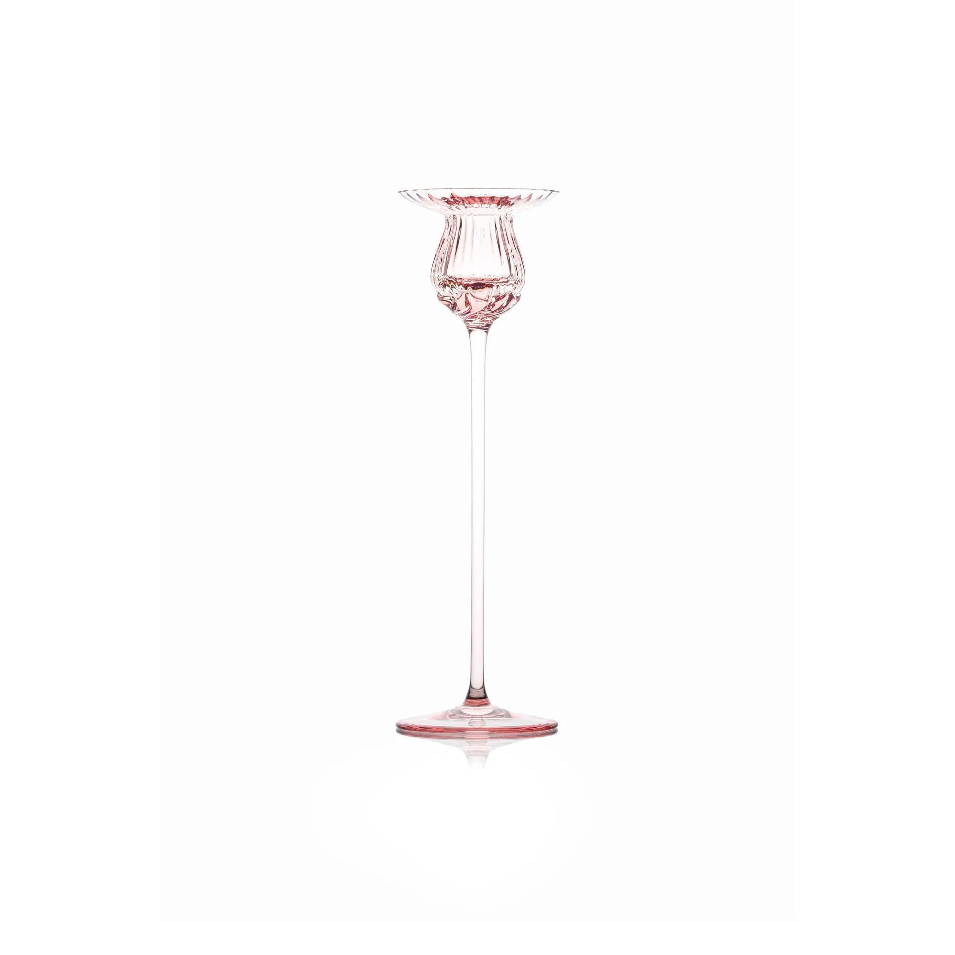 Anna Von Lipa Tulip&aacute;n ljusstake 25 cm Rosa