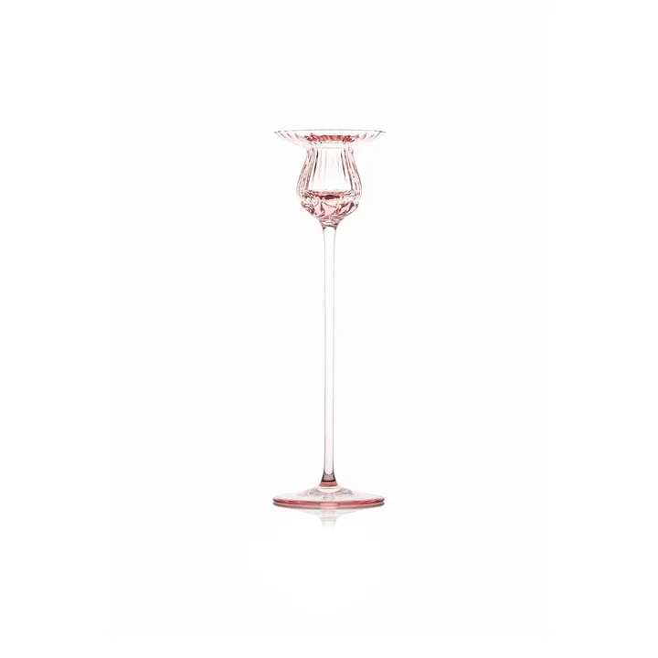 Tulipán ljusstake 25 cm - Rosa - Anna Von Lipa
